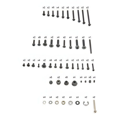 [���ܼ�] TLR345000 [TLR Racing] 8X Screw/Nut Assortment Box