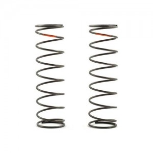 [TLR Racing] Team Losi Racing 16mm EVO Rear Shock Spring Set (Orange - 4.0 Rate) (2) 