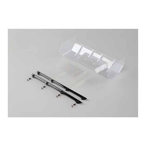 [���ܼ�] TLR340004 [TLR Racing] Polycarbonate Wing, Pre Cut,Clear: 8/E/T 4.0 �ɼ�