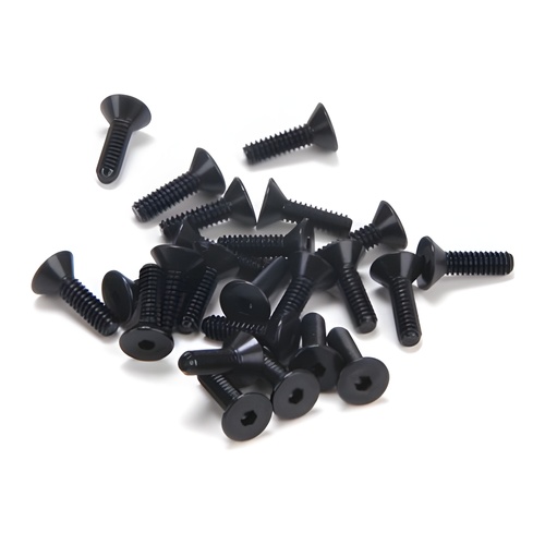 [���ܼ�] LOSA6258 [TEAM LOSI] 2-56 x 5/16 Flat Head Screws (24)