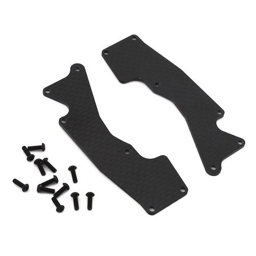[���ܼ�] TLR344047 [TLR Racing] Front Arm Inserts Carbon 8XT