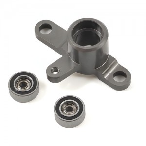 [TLR Racing] Aluminum Throttle Tri-Horn w/bearings: 8IGHT 4.0 