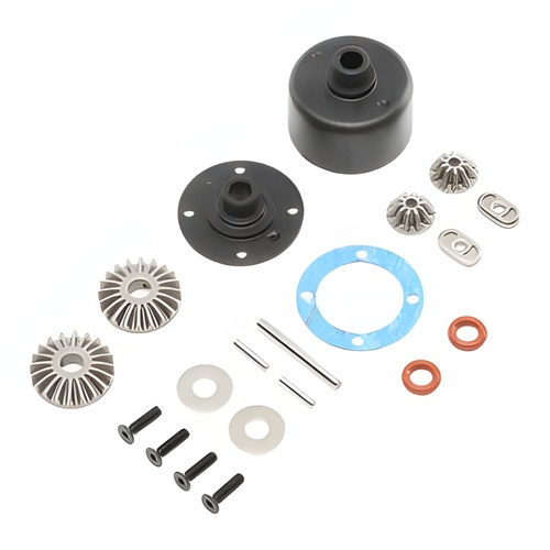 [���ܼ�] LOS242015 [TEAM LOSI] Differential Case & Hardware: 8 & 8T RTR