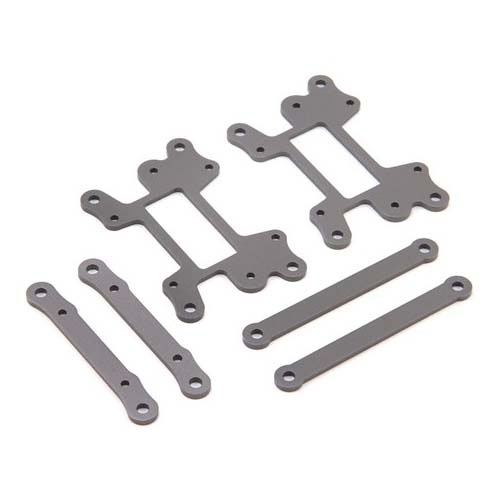 [���ܼ�] LOS244002 [TEAM LOSI] Hinge Pin Brace Set, Hard Anodized: LST 3XL-E