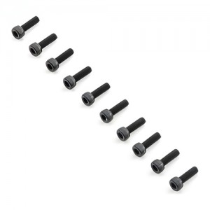 [TEAM LOSI] Cap Head Screws, M2.5x8mm (10) 