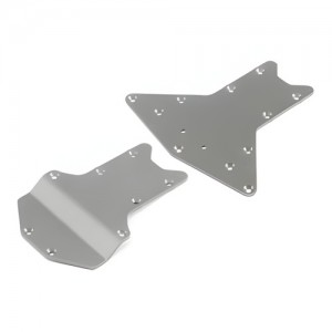 [TEAM LOSI] Skid Plate Set,Front/Rear: LST 3XL-E 