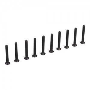 [TLR Racing] Flat Head Screws, M3 x 25mm (10) 
