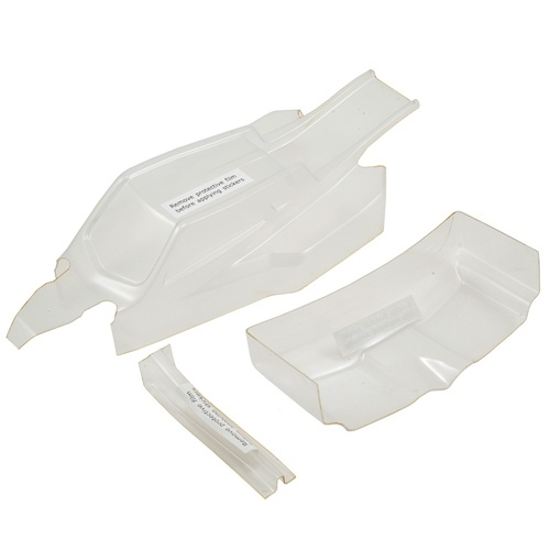[���ܼ�] TLR330004 [TLR Racing] Light Weight Body/Wing, Clear, w/Stickers: 22 3.0 �淮 �̵����ٵ�