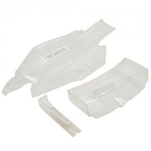 [TLR Racing] Light Weight Body/Wing, Clear, w/Stickers: 22 3.0 �淮 �̵����ٵ� 