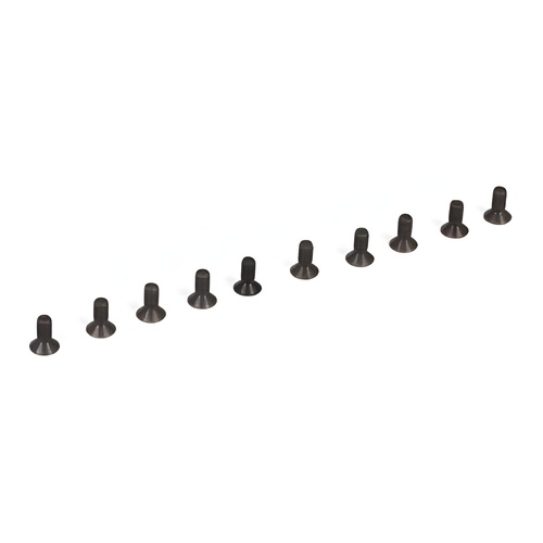 [���ܼ�] TLR235003 [TLR Racing] Flat Head Screws, M2.5 x 6mm (10)