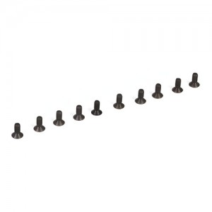 [TLR Racing] Flat Head Screws, M2.5 x 6mm (10) 