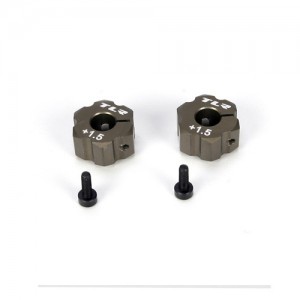 [TLR Racing] Rear Hex, 1.5mm Width, Aluminum: 22 