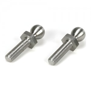 [TLR Racing] Titanium Ball Stud, 4.8 x 10mm (2)22/22T 