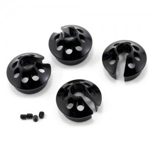 [TLR Racing] Team Losi Racing Aluminum Shock Spring Cup Set (4) 