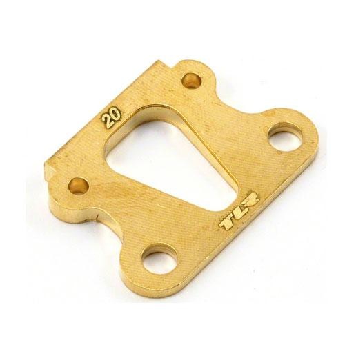 [���ܼ�] TLR1048 [TLR Racing] Team Losi Racing 20�� Brass Kick Angle Shim (TLR 22)