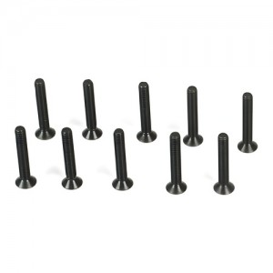 [TLR Racing] Flathead Screws, M2.5 x 16mm (10) 