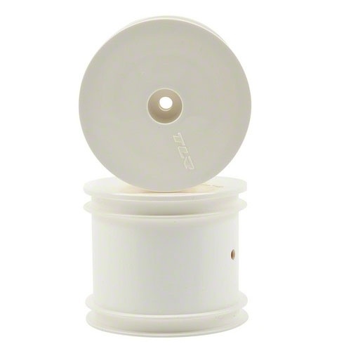 [���ܼ�] TLR7003 [TLR Racing] [TLR7003] Front / Rear Wheel, White: 22T