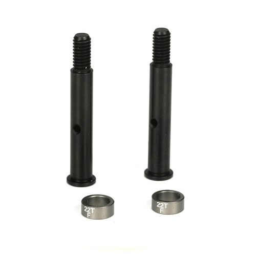 [���ܼ�] TLR1104 [TLR Racing] [TLR1104] Front Axles (2): 22T
