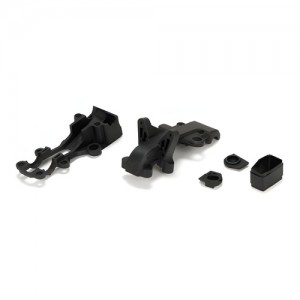 [TLR Racing] Front Belt Cover Set , 0 Side Belt Inserts: 22-4 