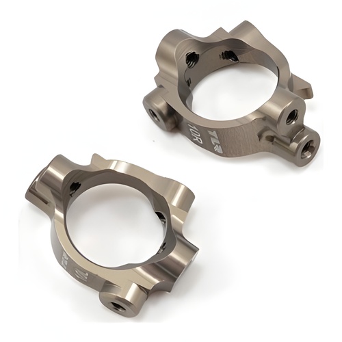 [���ܼ�] TLR234025 [TLR Racing] Castor Block Set, 10 degrees, Aluminum: 22-4 �ɼǺ�ǰ