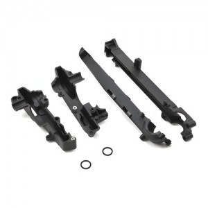 [TLR Racing] Belt Cover Set, Center & Rear: 22-4 2.0 