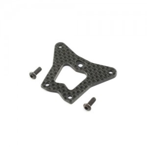 [TLR Racing] Carbon Front Steering Gearbox Brace: 22X-4 