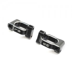 [TLR Racing] Caster Block Set 6 deg Aluminum: 22X-4 