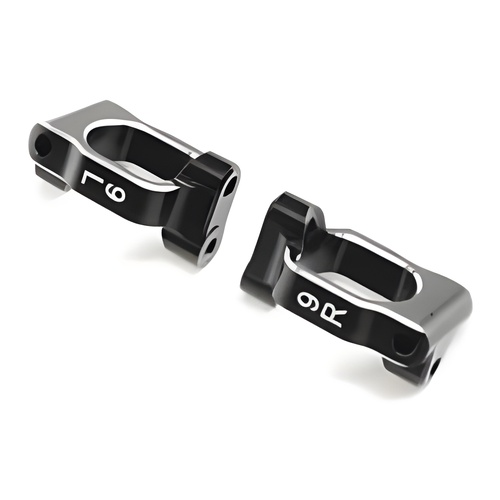 [���ܼ�] TLR234119 [TLR Racing] Caster Block Set, 9 deg, Aluminum: 22X-4