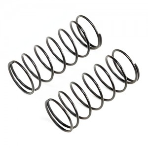 [TLR Racing] Black Front Springs, Low Frequency, 12mm (2) 