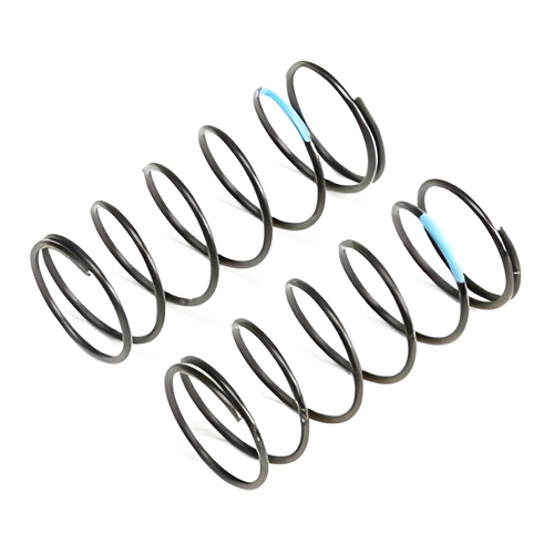 [���ܼ�] TLR233052 [TLR Racing] Sky Blue Front Springs, Low Frequency, 12mm (2)
