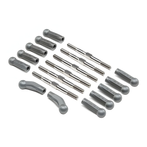 [���ܼ�] TLR334052 [TLR Racing] HD Turnbuckle Kit, Titanium: 22 5.0