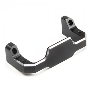 [TLR Racing] Servo Mount, Aluminum, Black: 22 5.0 
