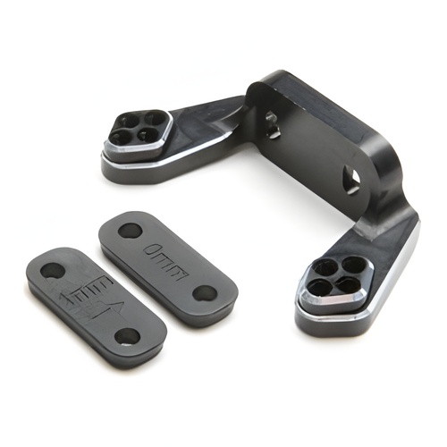 [���ܼ�] TLR334051 [TLR Racing] Rear Camber Block, Black, w/Inserts: 22 5.0