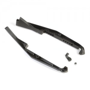 [TLR Racing] Mud Guard Set, w/Fan Mount: 22 5.0 
