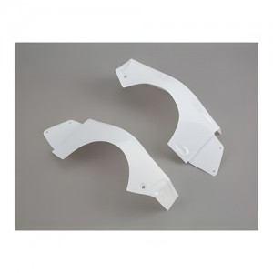 [TEAM LOSI] L/R Rear Fender Set, White: Baja Rey �ɼ� 