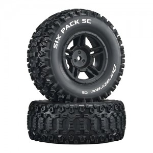 [DURATRAX] Duratrax Six Pack SC C2 Mounted Slash 4x4/Blitz F/R (2) 