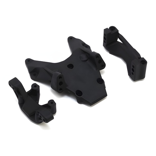 [���ܼ�] LOS231045 [TEAM LOSI] Bulkhd Camber Blk,Servo Mnt: 22