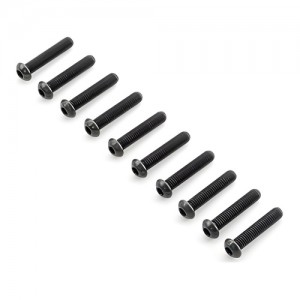[TLR Racing] Button Head Screws, M6x30mm (10) 
