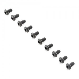 [TLR Racing] Button Head Screws, M5x10mm (10) 