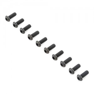 [TLR Racing] Button Head Screws, M6x16mm (10) 