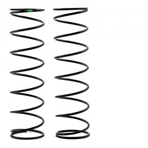 [TLR Racing] 5IVE-B Rear Shock Spring (2) (Green - 5.1 lb Rate) 