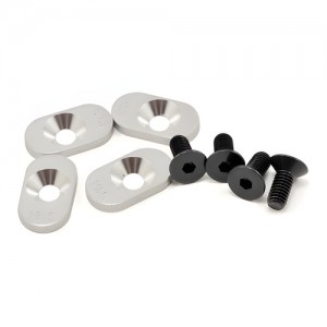 [TLR Racing] Losi Engine Mount Insert & Screw Set (4) (19.5/58) 