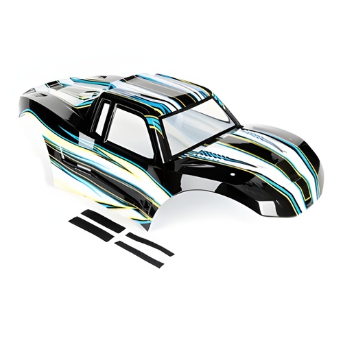 [���ܼ�] LOS250013 [TEAM LOSI] Body, Painted, Black: Monster Truck XL �ٵ� (����)