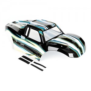 [TEAM LOSI] Body, Painted, Black: Monster Truck XL �ٵ� (����) 