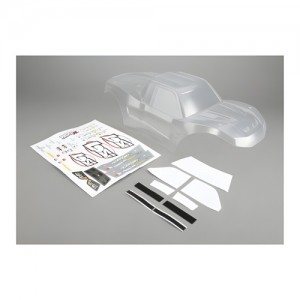 [TEAM LOSI] Body, Clear with Sticker Set: Monster Truck XL �ٵ� (�̵���) 