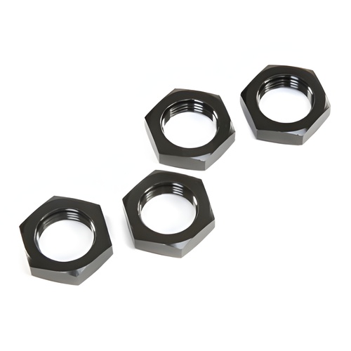 [���ܼ�] LOS252098 [TEAM LOSI] Wheel Nuts, Black (4): 5ive-T 2.0