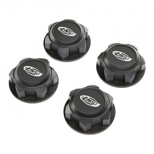 [TEAM LOSI] Wheel Nuts, Captured Black (4): DBXL-E 2.0 