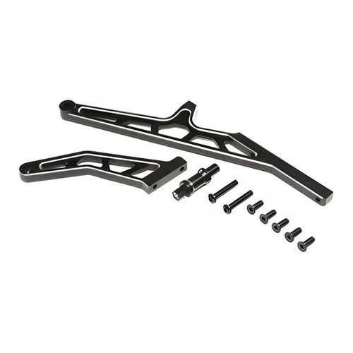 [���ܼ�] LOS351015 [TEAM LOSI] Chassis Brace Set Rear, Aluminum Black: DBXL-E 2.0