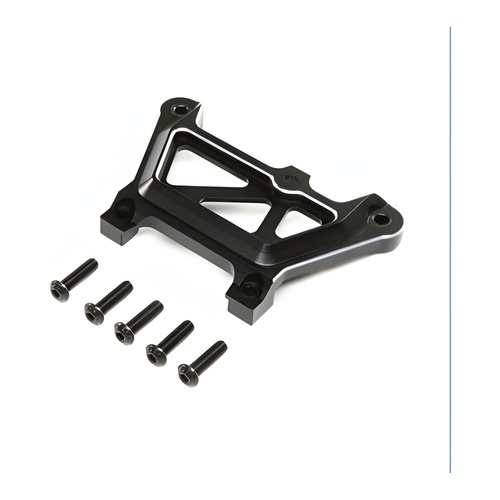 [���ܼ�] LOS351018 [TEAM LOSI] Front Top Plate, Aluminum, Black: DBXL-E 2.0