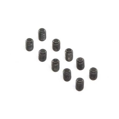 [���ܼ�] LOS255021 [TEAM LOSI] Set Screws, Stl, BO, Flat Point, M4 x 6mm (10)